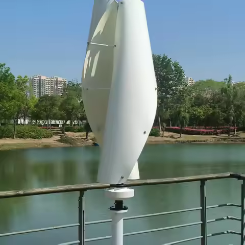 15000W High-Power Low-Speed Vertical Axis Wind Turbine 12V 24V 48V with Controller 220V 230V Grid Connection Free Energy