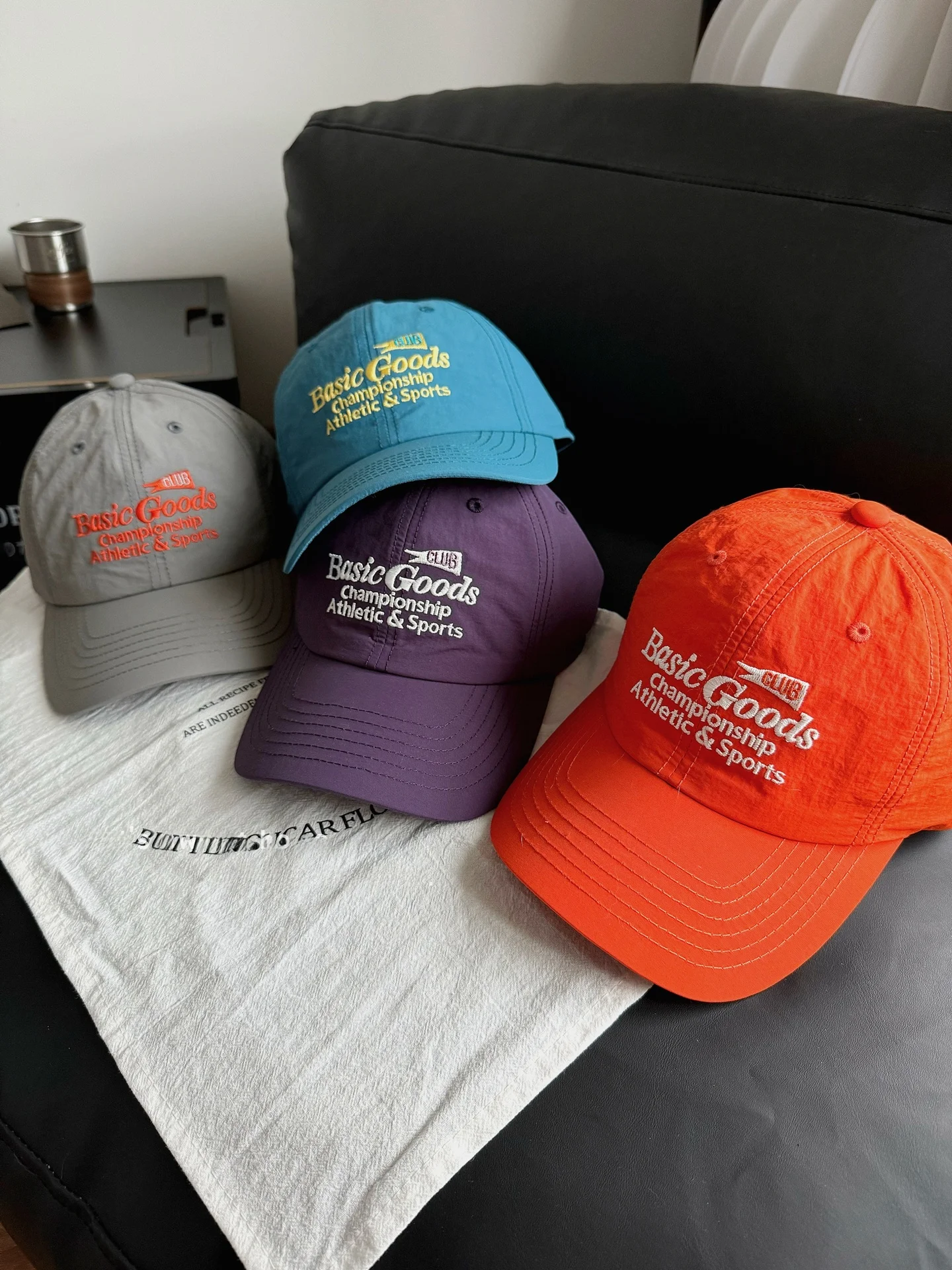 Lightweight Breathable Quick Dry Baseball Cap Unisex Outdoor Sports Candy Color Letter Embroidery Duckbill Cap Casual Style