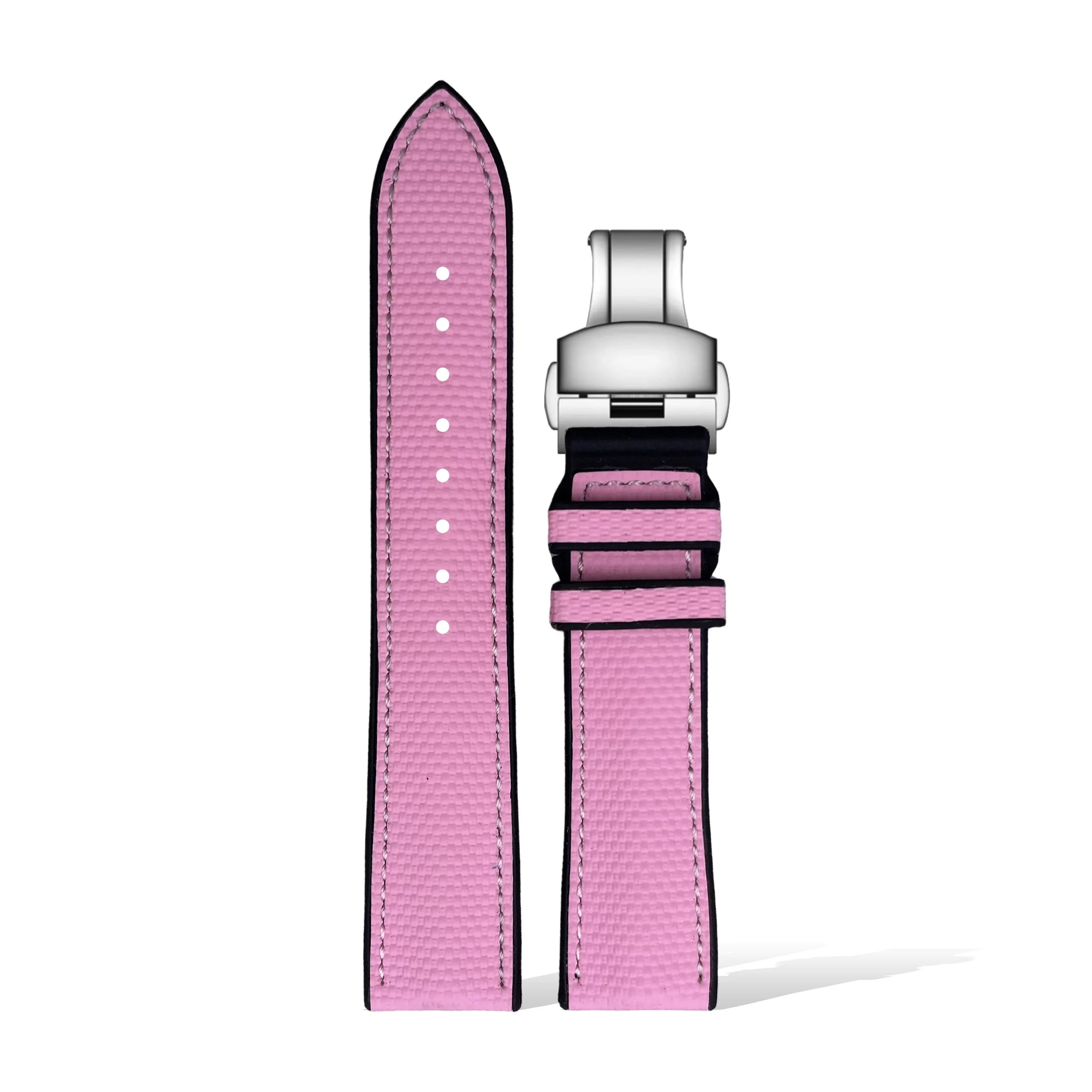 PARA MARCAÇAS CLÁSSICAS FLUORORUBBER BUTTERFLY CLASP WORCH BANDE