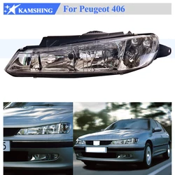 Front Bumper Head Light Head Lamp For PEUGEOT 406 Sedan Wagon 1999-2004 Headlight Headlamp Front Turn Light Corner Light
