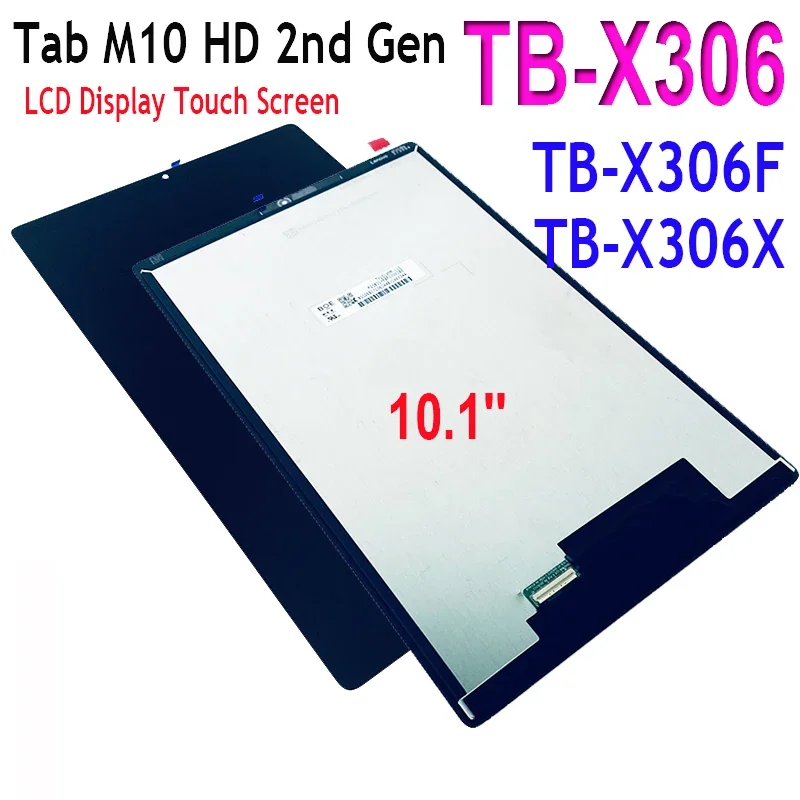 HJ Новый 10,1-дюймовый ЖК-дисплей для Lenovo Tab M10 HD 2-го поколения TB-X306F TB-X306X TB-X306 TB X306 ЖК-дисплей с цифровым преобразователем сенсорного экрана в сборе HJ Новый 10,1-дюймовый ЖК-дисплей для Lenovo Tab M10 HD 2-го поколения TB-X306F TB-X306X TB-X306 TB X306 ЖК-дисплей с цифровым преобразователем сенсорного экрана в сборе