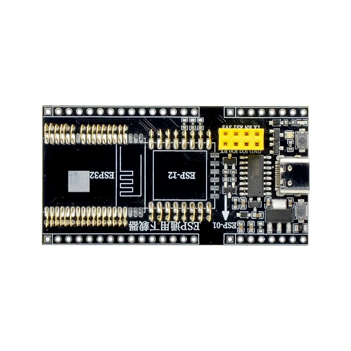 ESP32-WROVER Development Board Test Programmer Socket Downloader Driver CH340G for ESP-01 ESP01S ESP12 ESP32