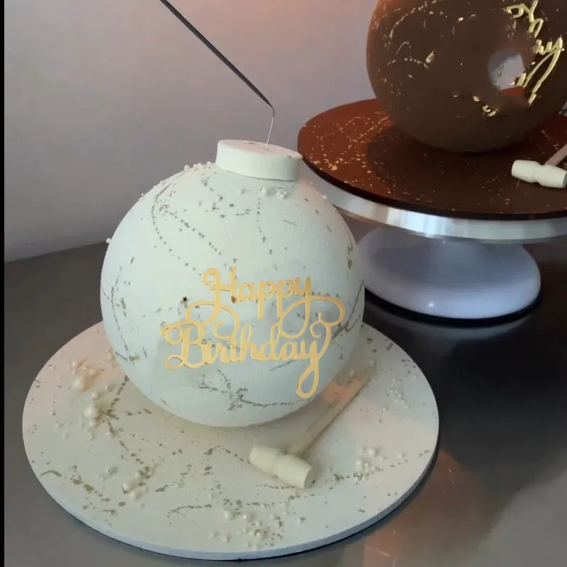 1 Set Farbige Buchstaben Happy Birthday Tortendekoration Gold Kleiner Stern DIY Party Geschenk Cupcake Topper für Babyparty Dessert Dekoration – Detail 30