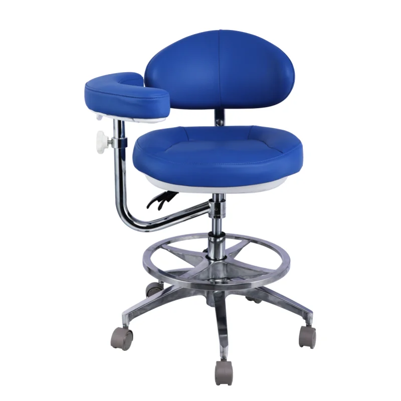 Dental Doctor's Saddle Stool New Design Ergonomic Assistant Chairs for Hospitals Luxury Dentist Saddle Chair