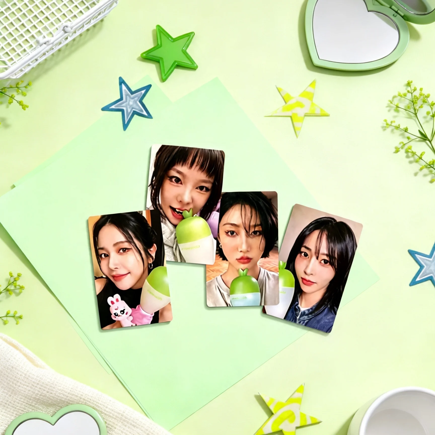 Idols MAMAMOO Photocards Supporting Light Cards Special Bonus Cards Solar Moonbyul Wheein Hwasa Cards Fans Collection Gift