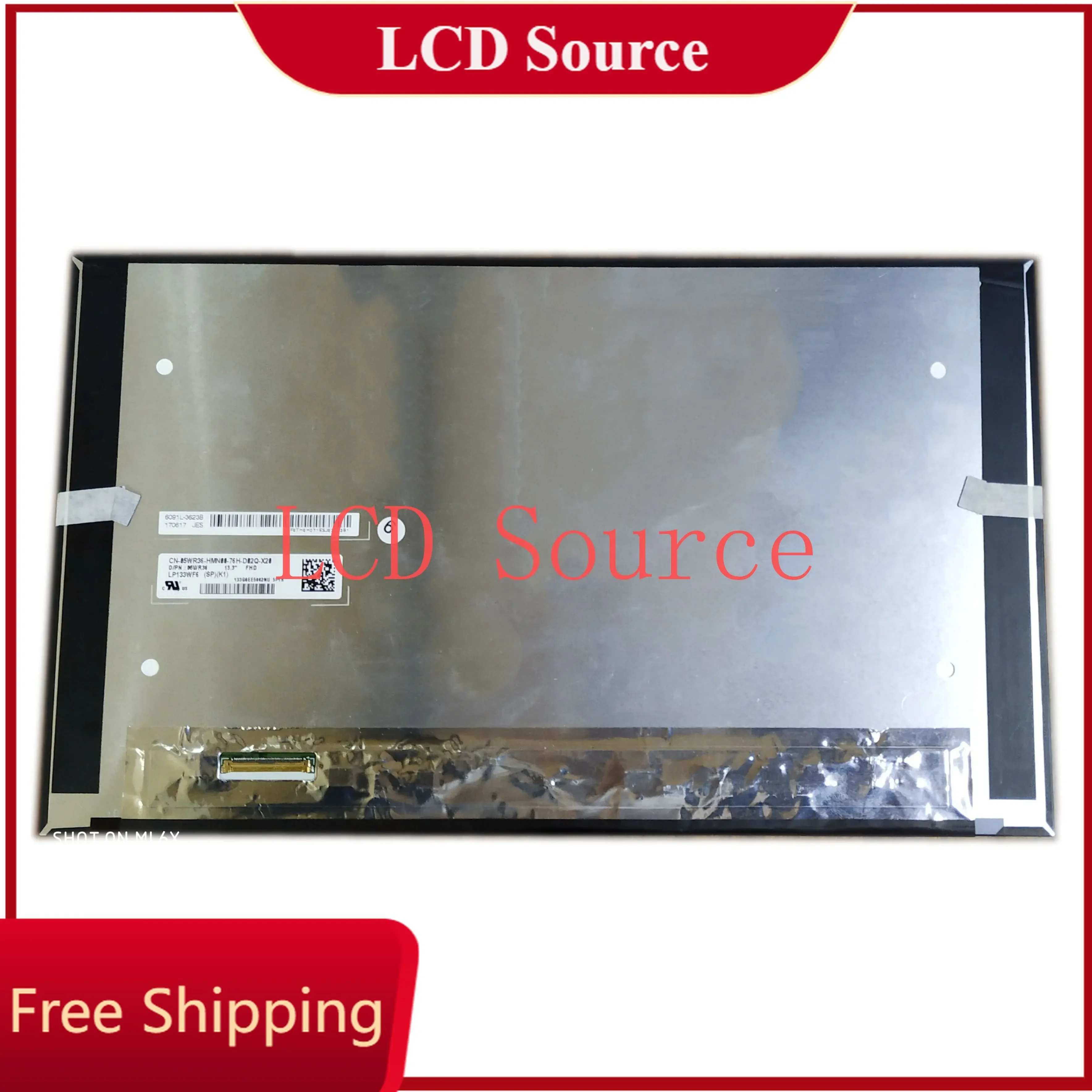 شاشة ليد LCD لوحة ، LP133WF6 SPK1 Fit SPJ1 FHD IPS ، موصل 40 دبوس ، مجموعة ألوان