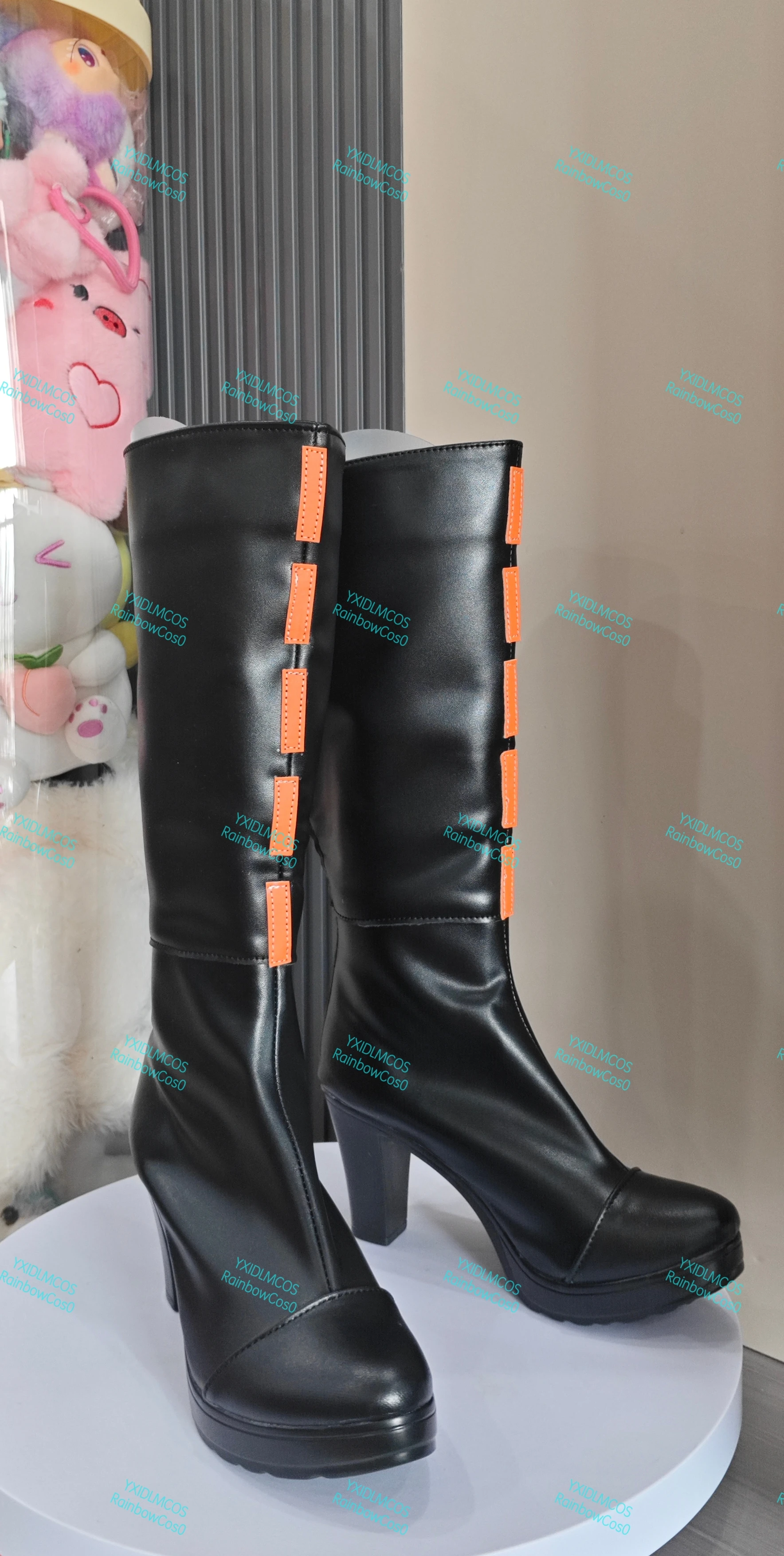 Hero Academia Boku no Hero Akademia Midnight Nemuri Kayama Cosplay Shoes Boots Game Anime Halloween RainbowCos0 W1514