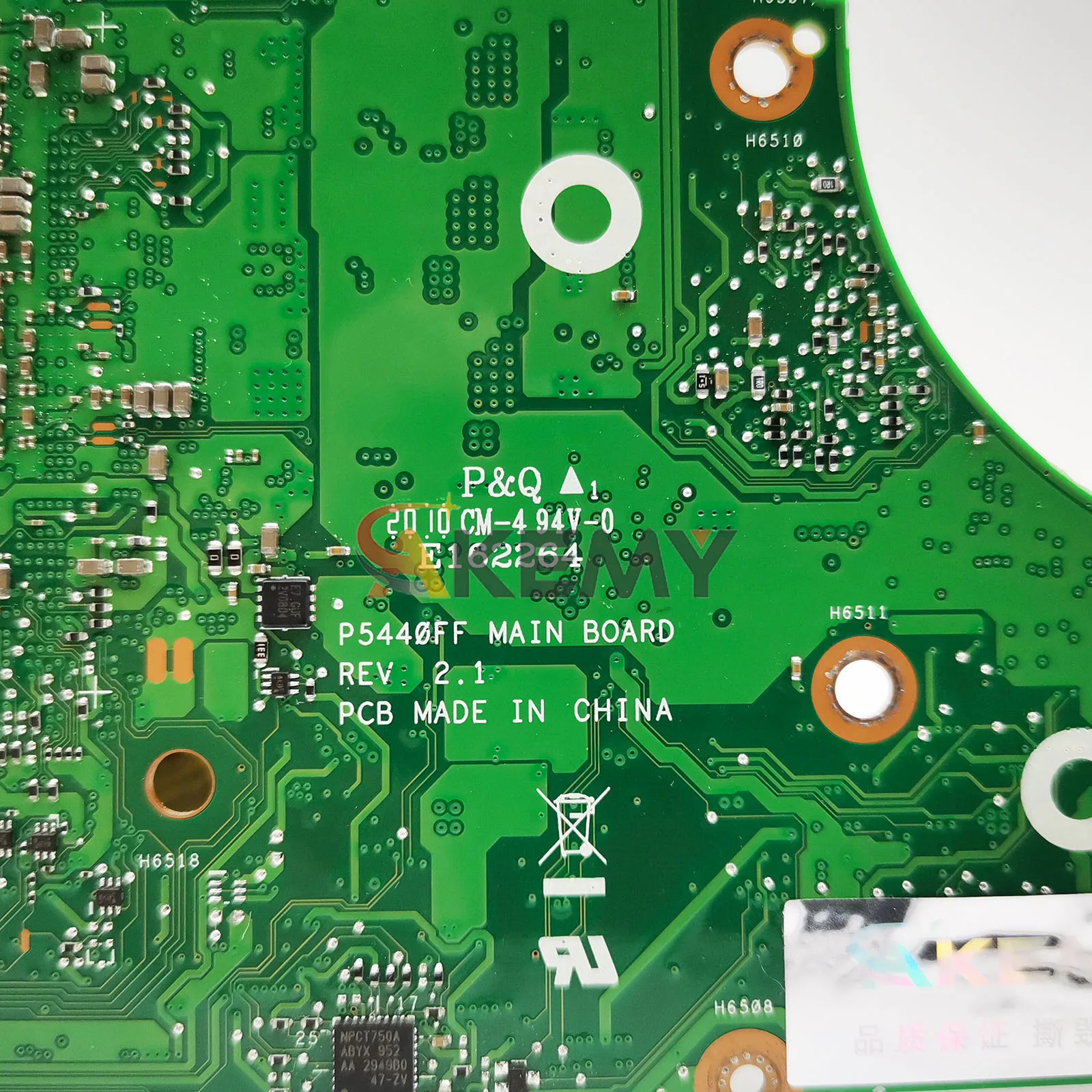 P5440FA ノートパソコンのマザーボード ASUS ProArt P5440FF PU404F P5440FA P5440F ノートブックメインボード I3 I5 I7 CPU 100% テスト OK stk