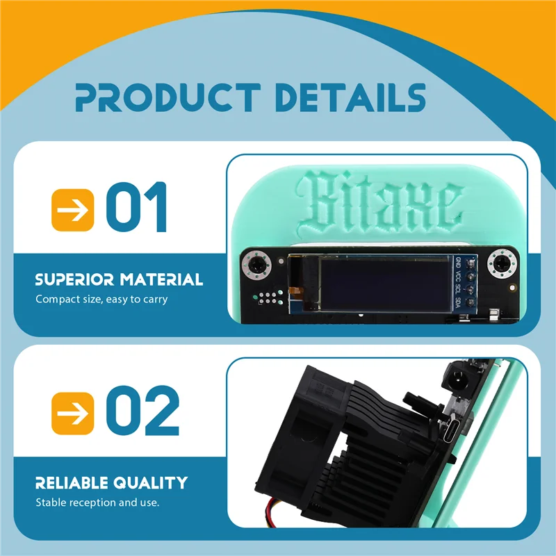 SANQ Exclusive Bitaxe Gamma 601 1.2TH/S Bitcoin Solo Miner يتميز بـ BM1370 ASIC، Antminer S21 Pro، UK Plug، طاقة 18-22W