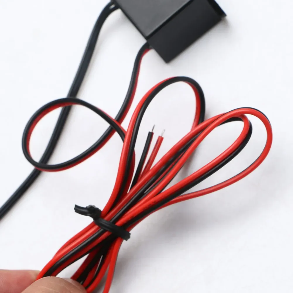 Mini DC 12V Neon EL Wire Power Driver Controller 1-5M Glow Cable Strip Light Inverter Supply Adapter Flexible Neon Wire Driver