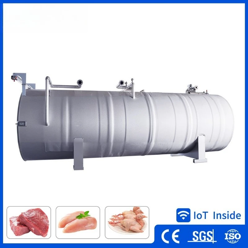 Industrial Vacuum Freeze Drying System for Fruit Vegetable Seafood with Remote Monitoring