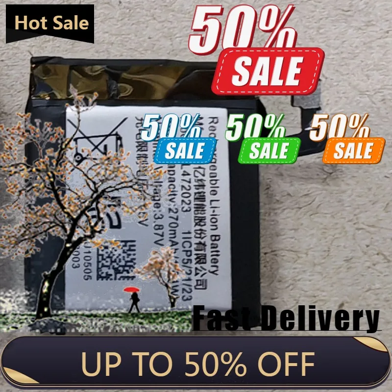 

【Fast Delivery】PL472023 Battery 270mAh. 3.7V Suitable for Huami Amazfit GTS 4mini Watch