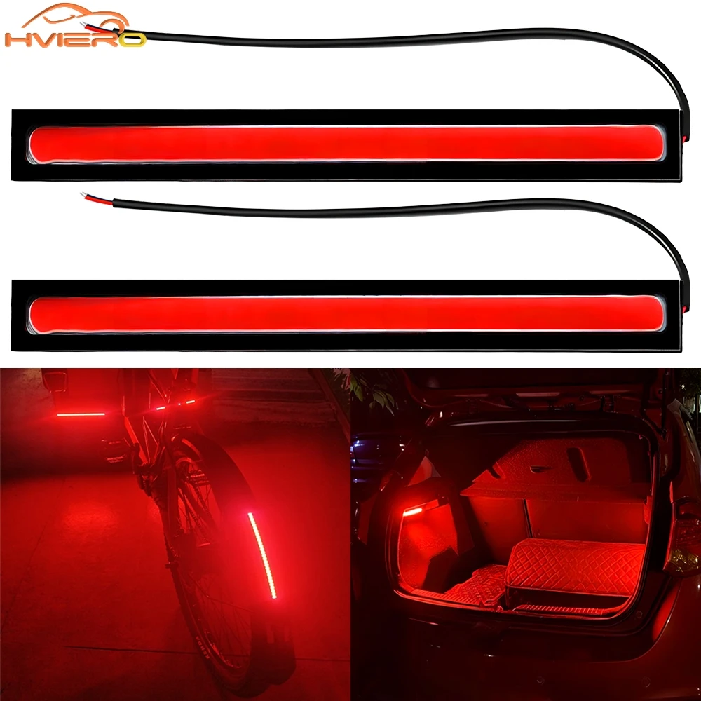 

2pcs Car 14cm COB Led 12V Turn Signal Fog Lamp Multicolor Auto DRL LED Daytime Running Light Day Driving Bulb Reverse Trunk Dome