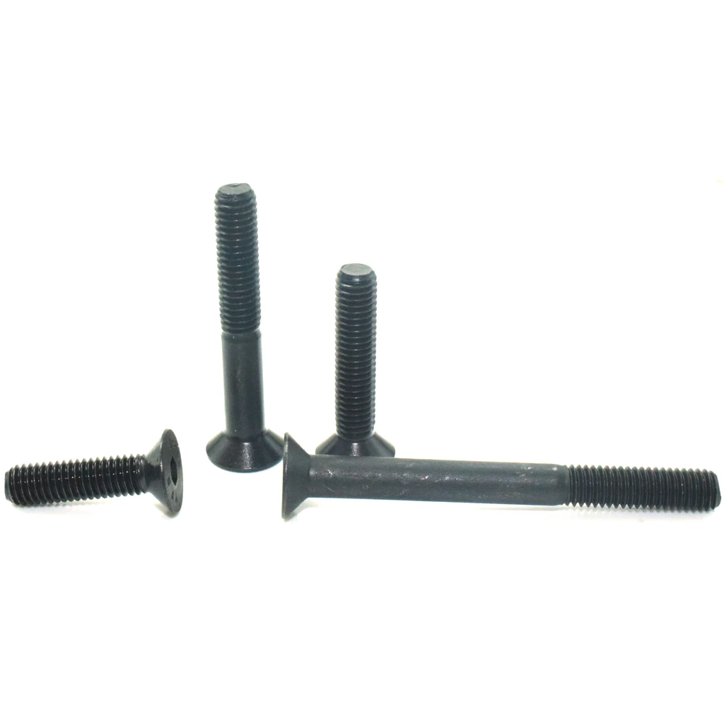 M8 Countersunk Hex Socket Screws 12.9 Grade Alloy Steel DIN7991, RC Model & Industrial Fasteners, Black Nickel/Titanium Gold/Nic