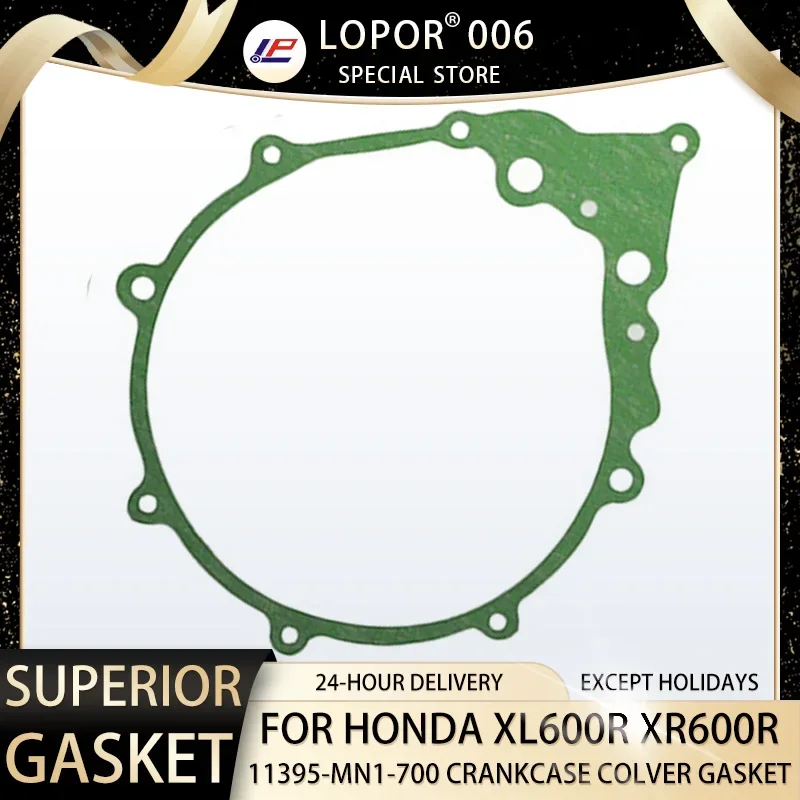 

Motorcycle Engine Left Cranks Rods Crankcases Cover Gasket For Honda XL600R 1983-1987 XR600R 1987-2020 XL XR 600 11395-MN1-700