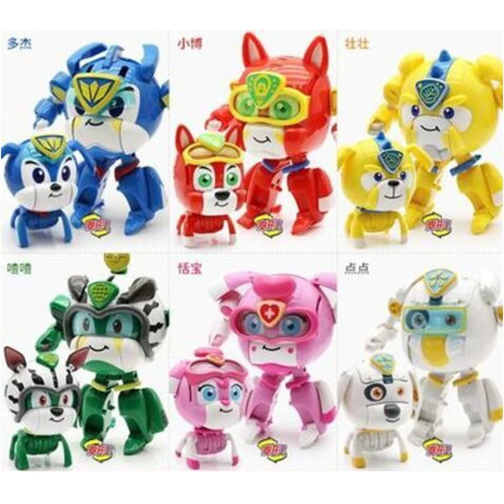 

Робот-трансформер аниме «Приключения» для щенков