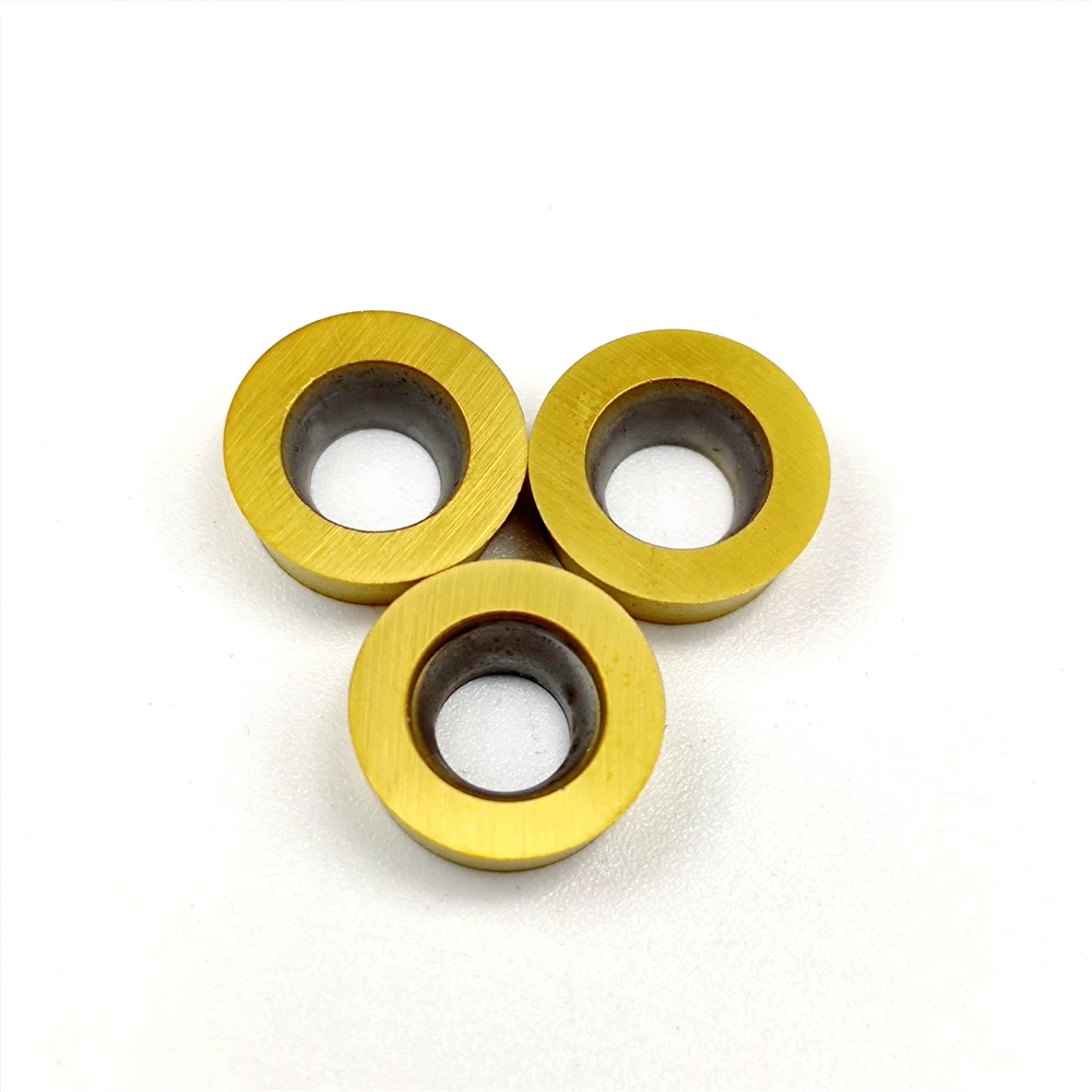 High Quality Hard Alloy Tool 10PCS RPMW1003 MO DP5320 Processing Met Lathe Carbide Insert APMT 1135 Turning Tool