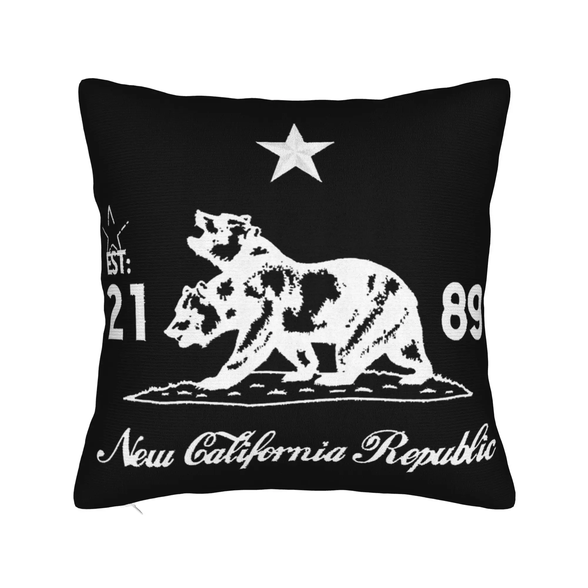 Decorative Pillowcase Republic California Merch Seater  Throw Pillow Case Cover Zipper Multi Size