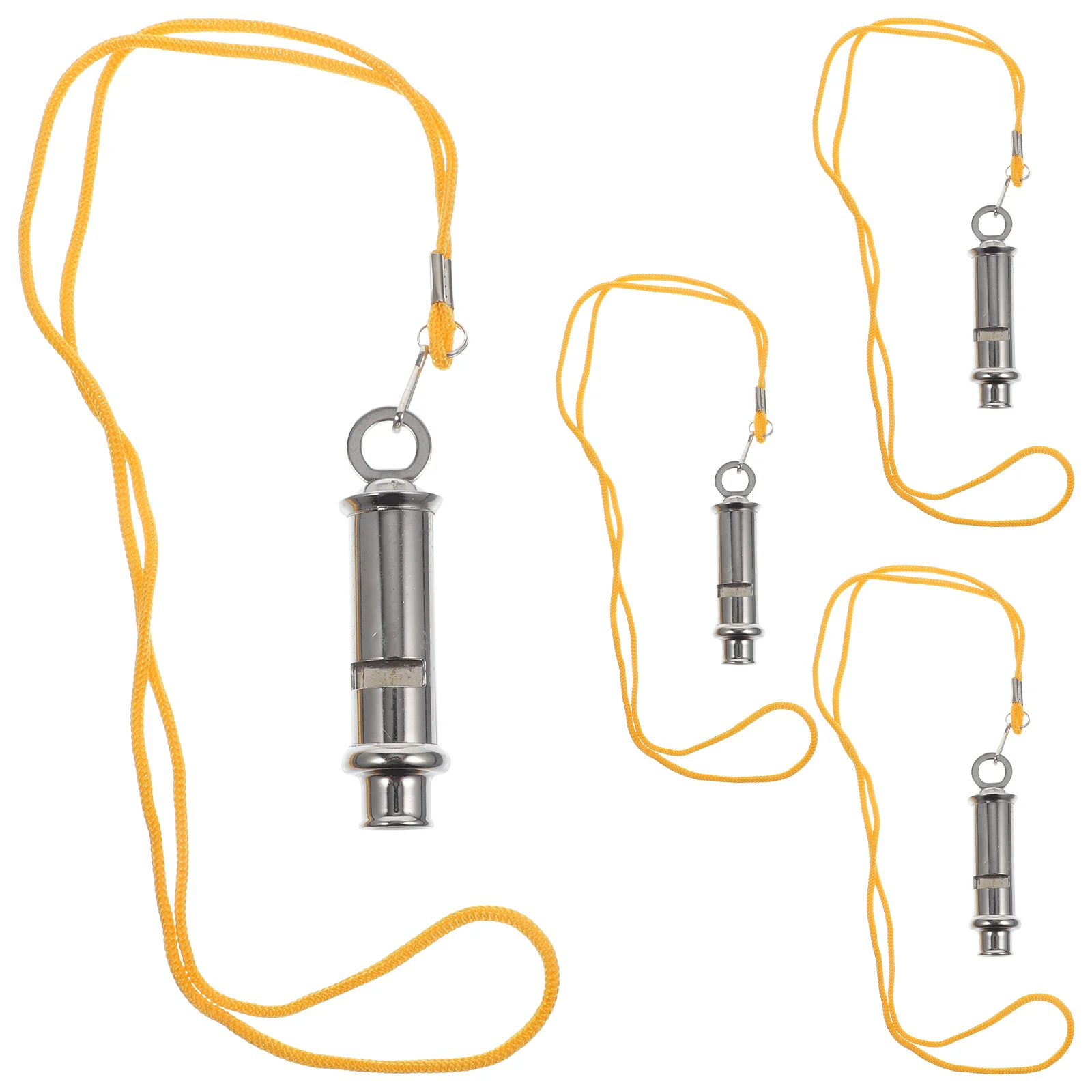 

4 Pcs Kids Outdoor Playsets Match Whistle Pendant Post Handheld Sports Child for Referee