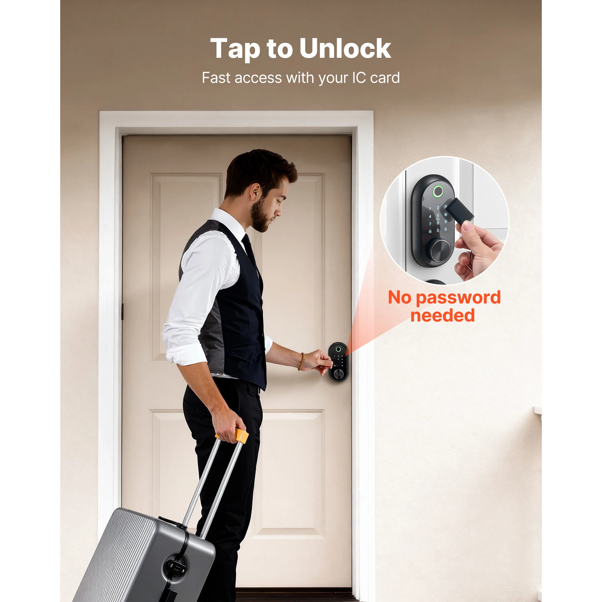 SucceBuy Parmak İzi Kapı Kilid - Smart Garden Door Lock incelemesi ve fiyatı