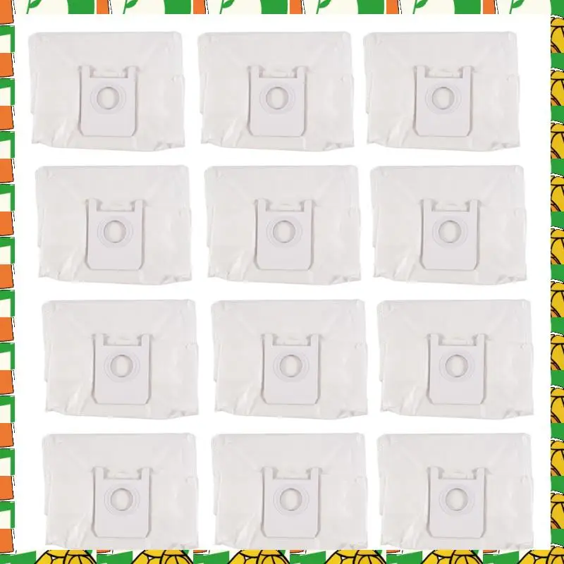 

Professional Tool 12 Pcs For Roidmi EVE Plus Robot Vacuum Cleaner Parts Dust Bag Garbage Storage Bag Replacement Accessories