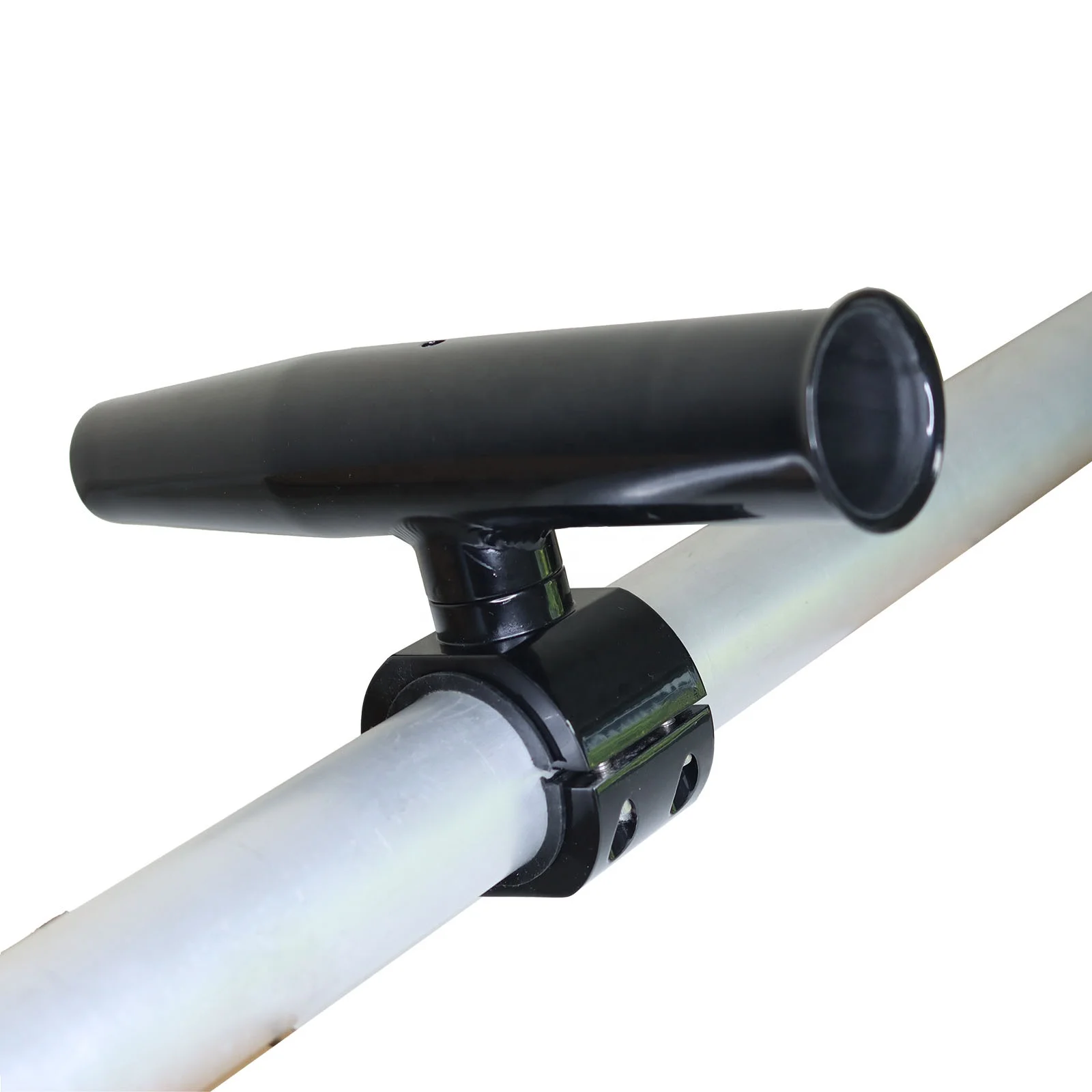 Raider SL10 Aluminum Single Fishing Rods Holders for Boat T Top, Clamp Fit 2