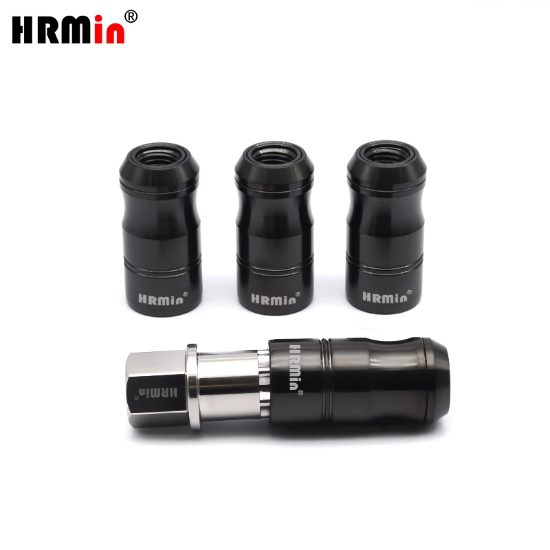 HRMin titanium Never rust Gr.5 titanium cone seat free washer wheel lug nut M12*1.25*45 for Nissan,Greatwall,Geely,Subaru,Suzuki