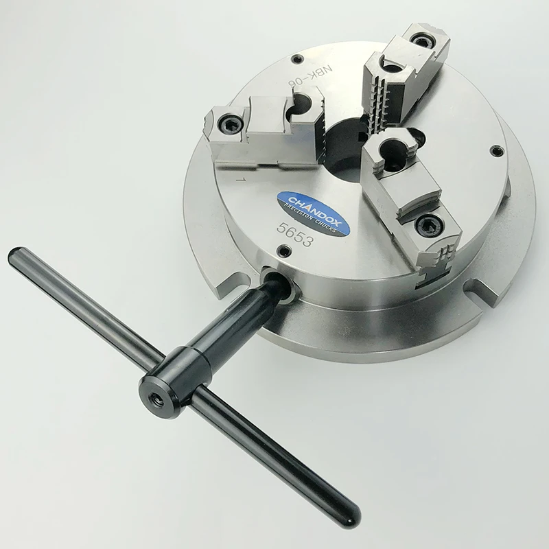 

Taiwan Thousand Islands chuck CHANDOX ultra-thin strong three-jaw manual chuck NBK-06 08 10