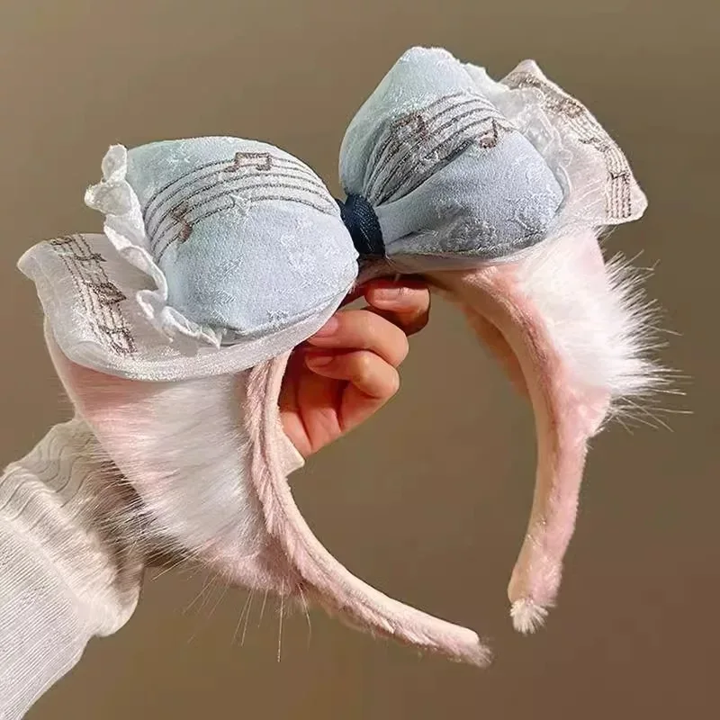 إكسسوارات الشعر الجديدة من مينيسو ستار دريم ميلودي لينغ نابيل عقال القوس بطاقة الشعر القطيفة ملاهي صور عقال