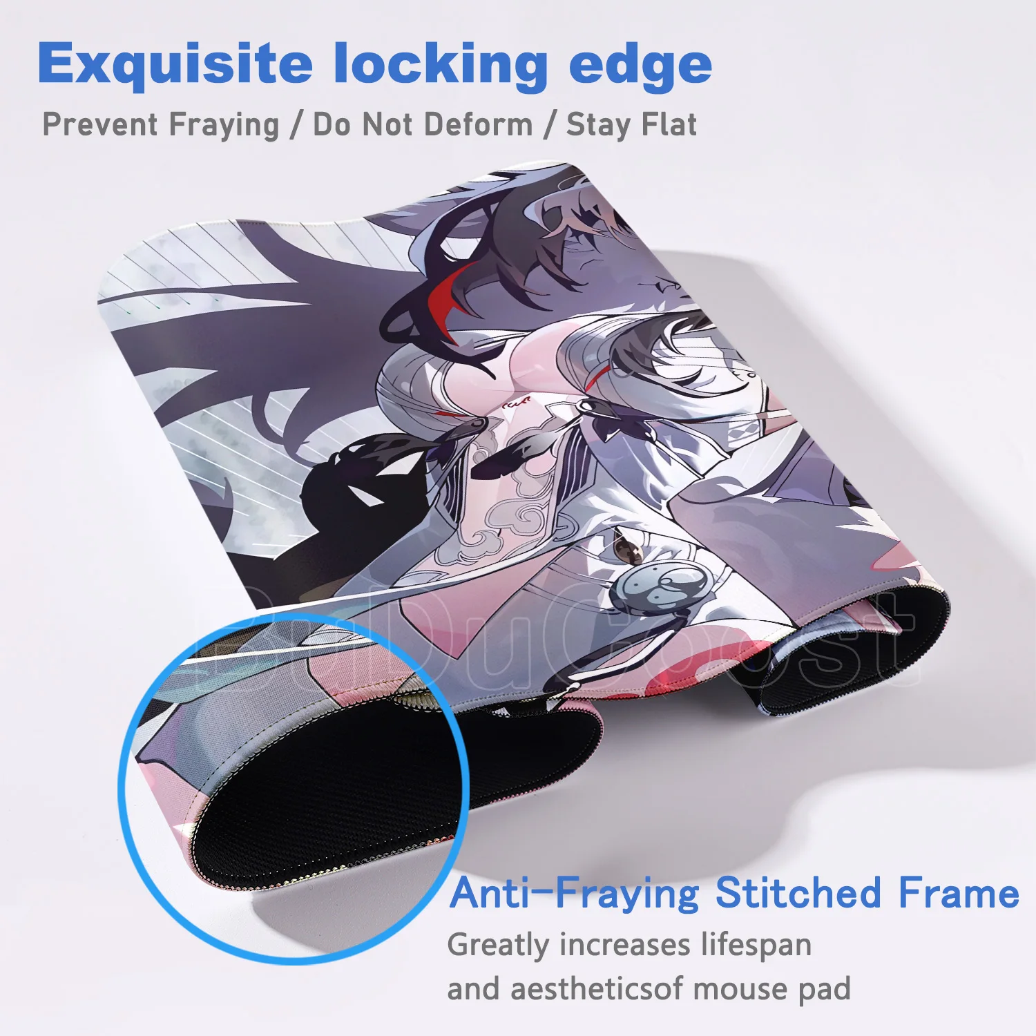 Zenless Zone Zero YeShunguang ماوس الوسادة ZZZ لعبة كمبيوتر محمول حصيرة كبيرة Kawaii أنيمي الفتيات Ye Shunguang ماوس ملحقات ألعاب الكمبيوتر