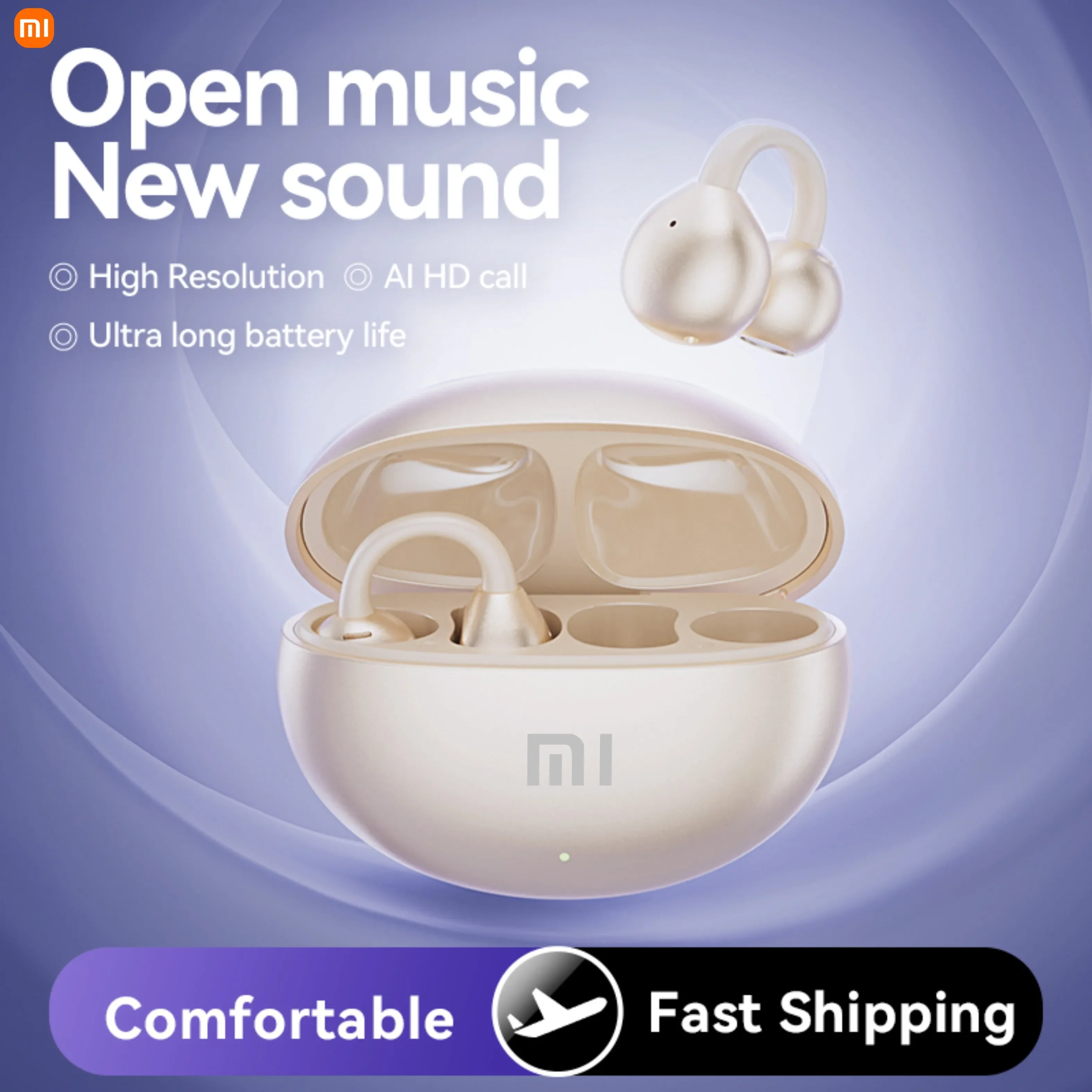 Xiaomi M91 Bluetooth Headphone ANC+ENC Noise Reduction Hi Fi Stereo Intelligent Touch IPX5 Waterproof Sports Earphones