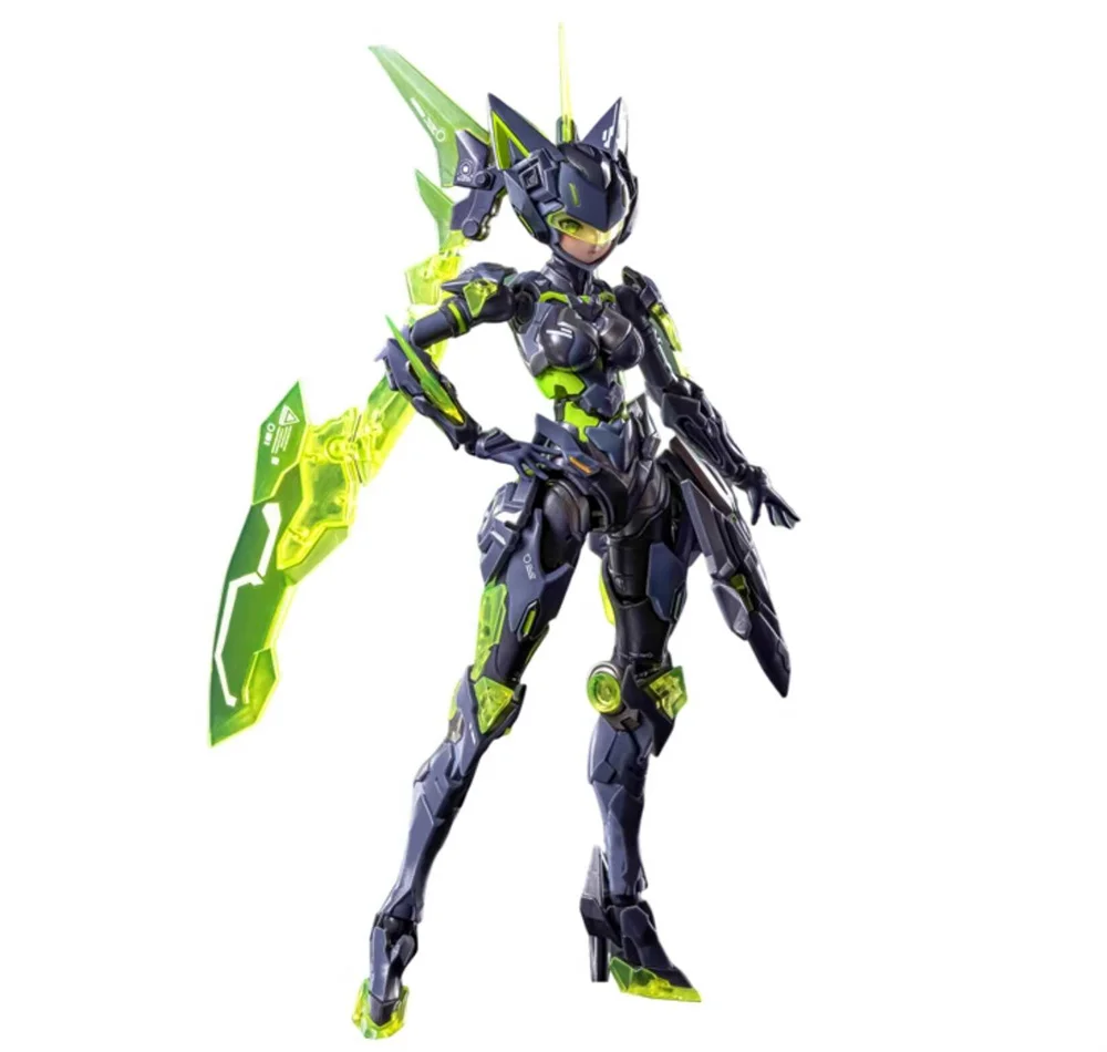 In Stock Collectible 17cm Animester Creation Mech King Honor Gynoid Sun Shangxiang The Doom Mechr Movable Assembly Model