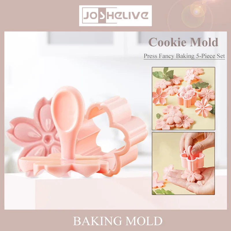 Baking Set Beautiful Flower Patterns Easy To Use Functional Top-rated Convenient Trending Versatile Cookie Cutter Set