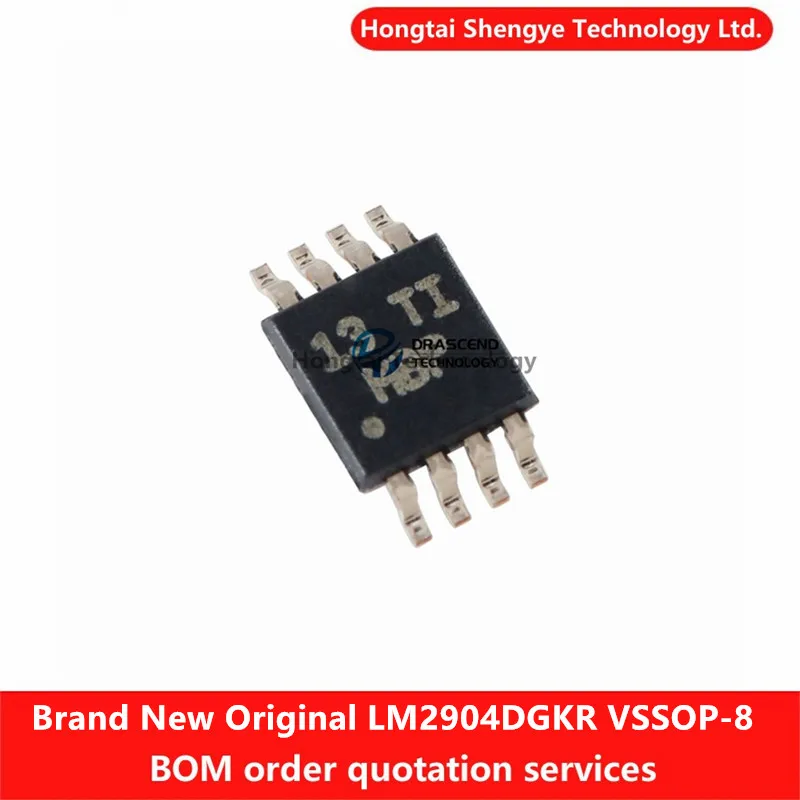 New and Original LM2904DGKR VSSOP-8 Dual Universal Operational Amplifier IC chip