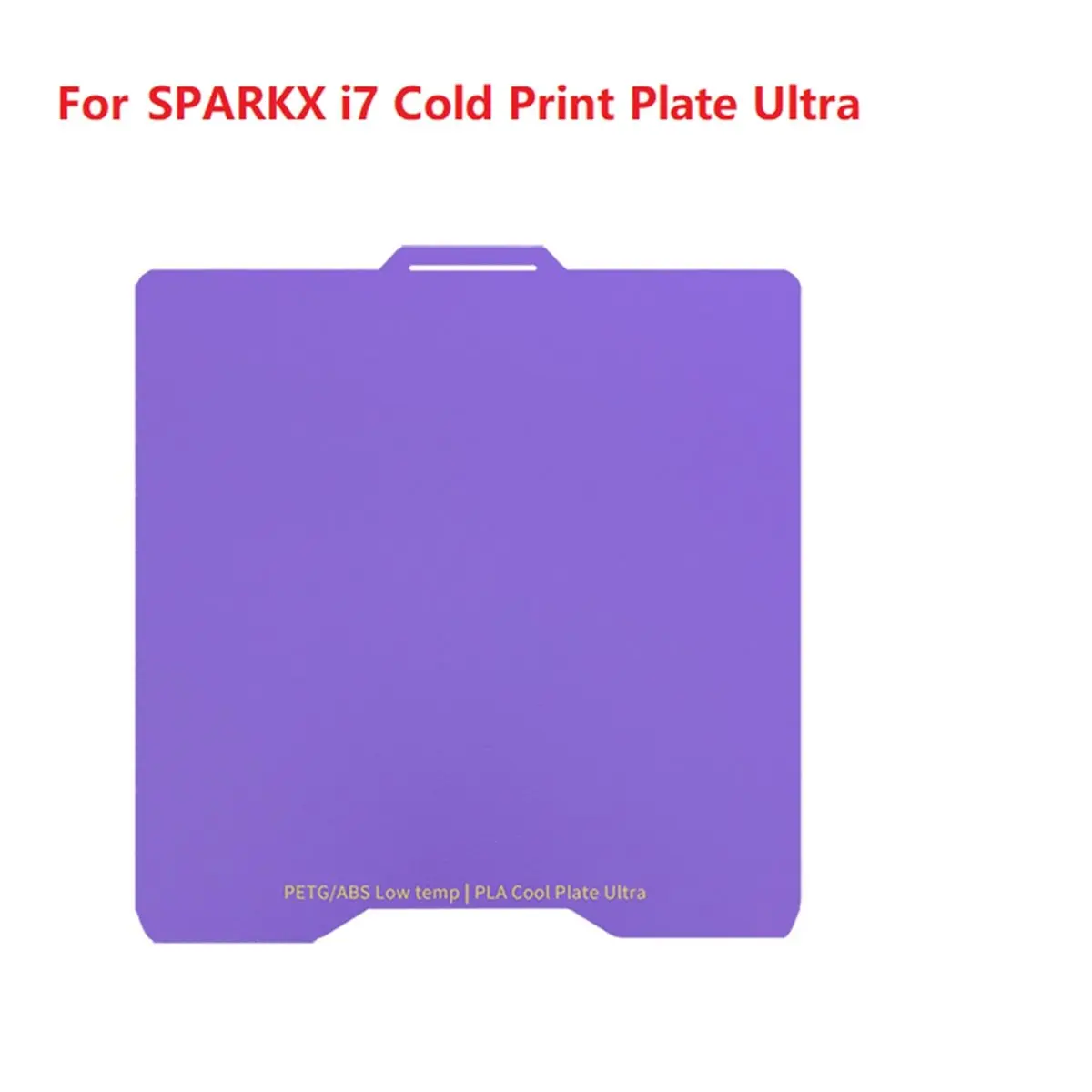 For SPARKX I7 Cold Print Plate Ultra Strong Adhesion Build Sheet for PLA PETG ABS 3D Printer Attachment