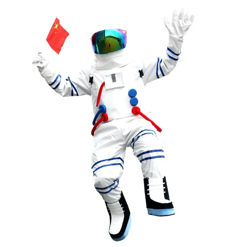 Space Suit Doll Costume Aviation  Cartoon Prop Children's Helmet Performance Space Astronaut Doll