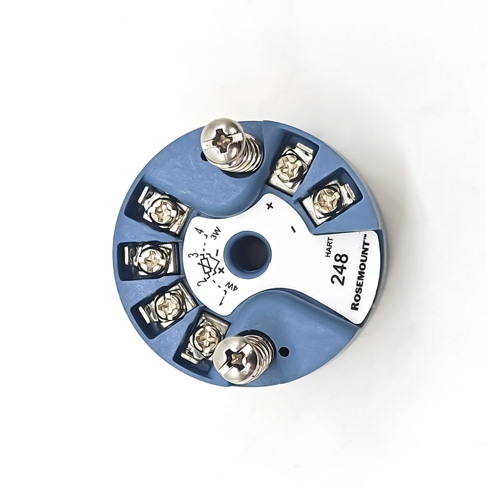 Rosemount 248 Temperature Transmitter Single Module Temperature Sensor With 4-20 mA