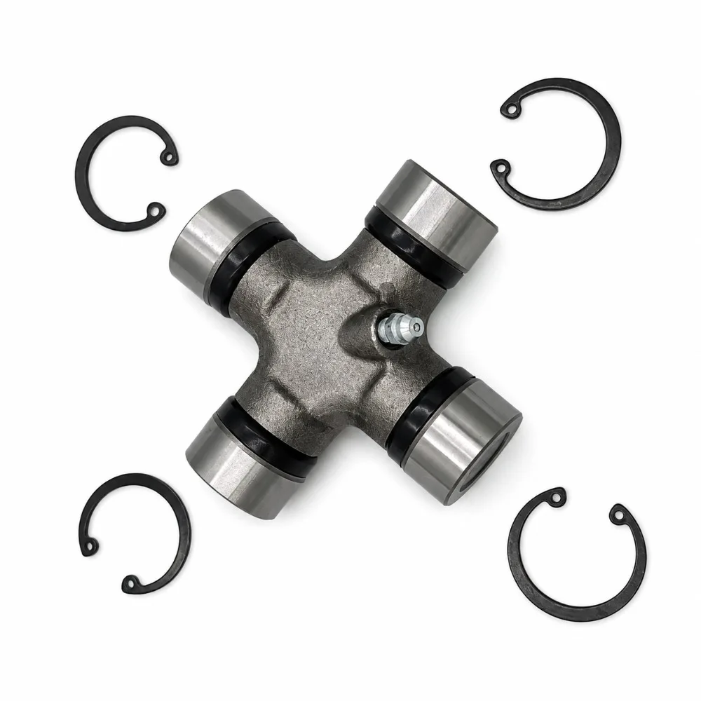 Heavy Duty Greaseable Rear Driveshaft U-Joint Cross Bearing Propeller Shaft Repair FOR Kia Borrego Mohave 3.8L V6 4WD 2008-2016