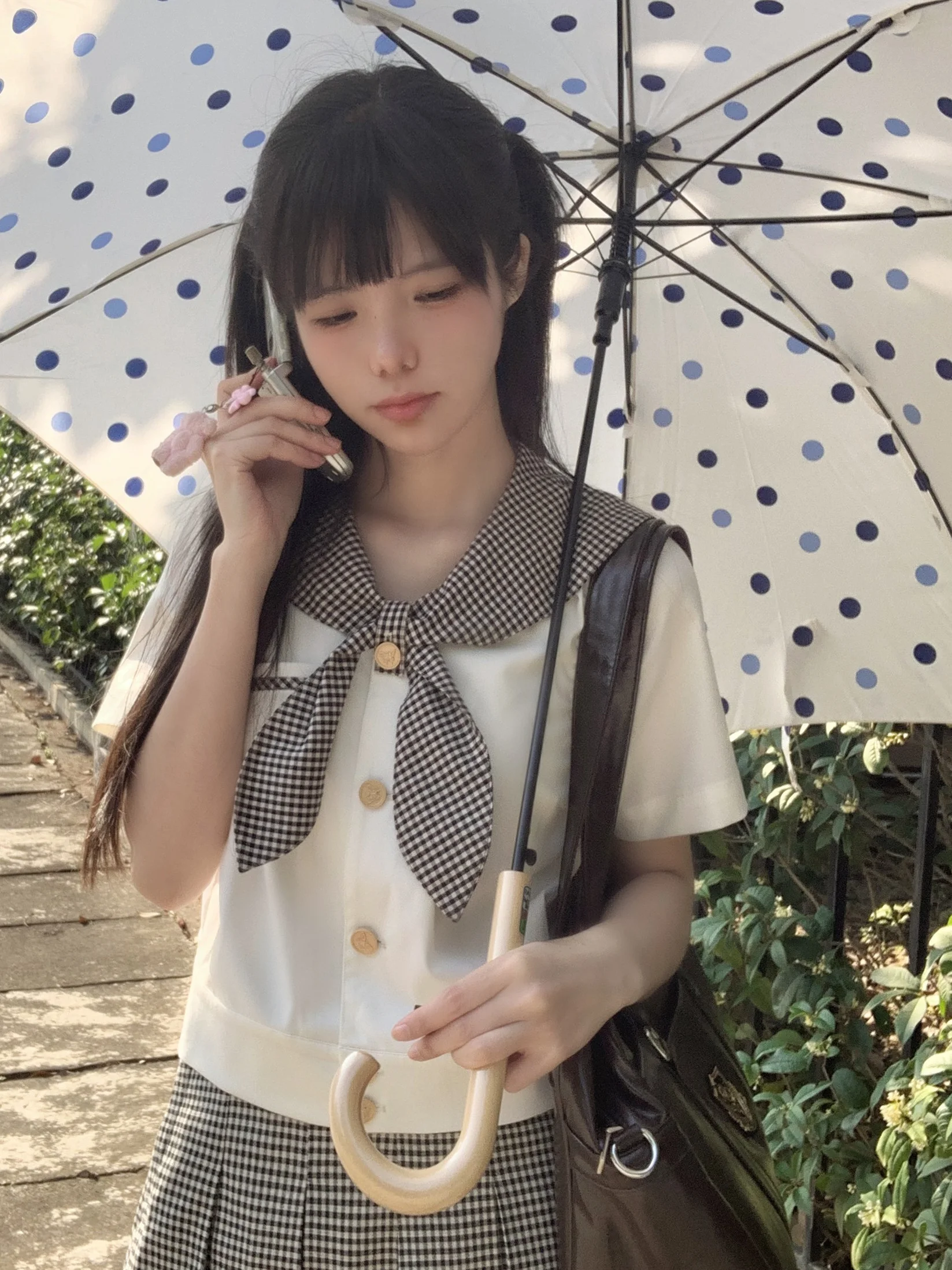 

Оригинальный дизайн Soled een Plum JK orm с кроличьими ушками Комплект ort Sve Sailor Outfit для женщин Летний сезон