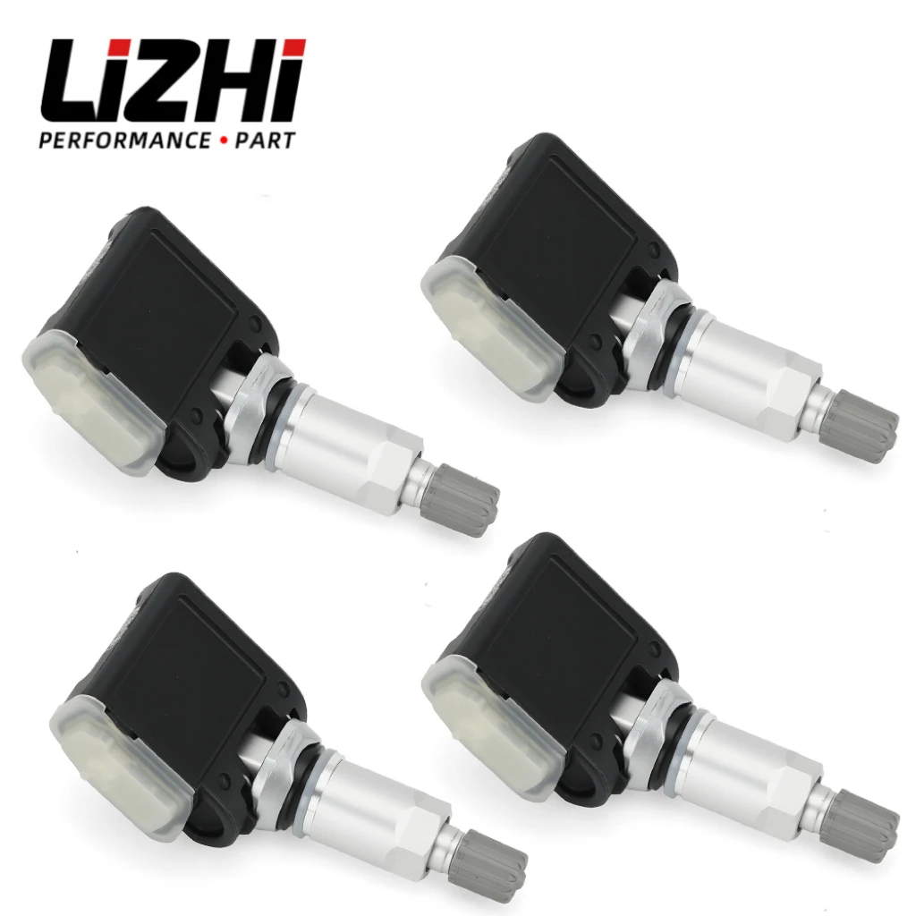 

Набор из 4 датчиков TPMS для моделей Chevy Cadillac 19-25 GMC, 433 МГц, датчики системы контроля давления в шинах с упаковкой прицепа