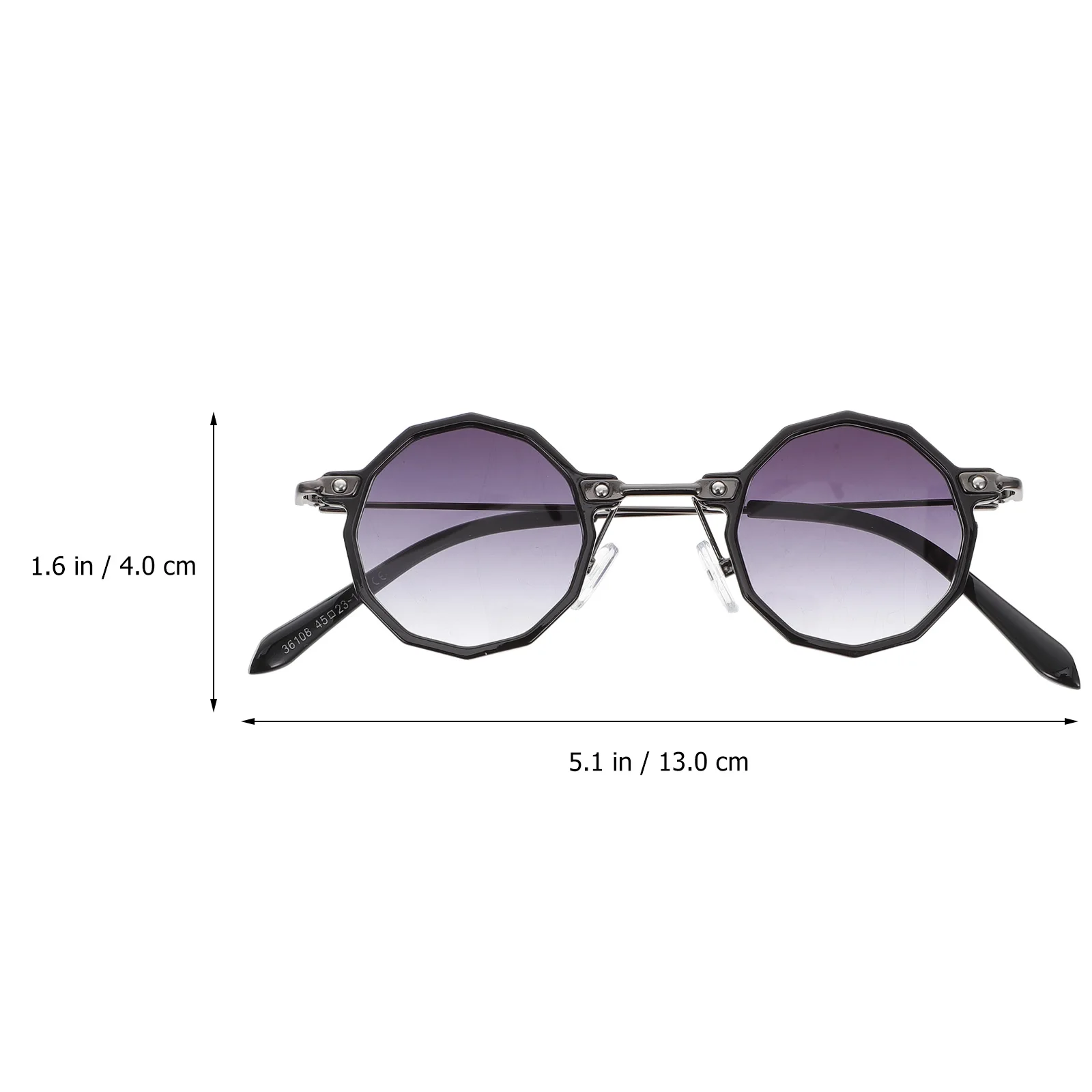 

Round Sunglasses Lightweight Plastic Metal Frame Comfortable Nose Pads Vintage Beach Party Eyewear Fashion Women Glasses Summer