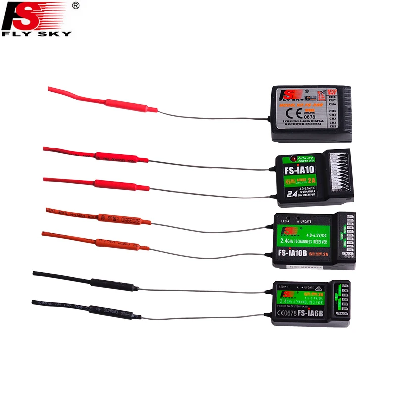 Flysky FS-GR3E FS-A3 FS-A6 FS-R6B FS-X6B FS-iA6 FS-iA6B FS-BS6 FS-A8S FS-R9B FS-iA10 FS-iA10B Rc Receiver for  Transmitter