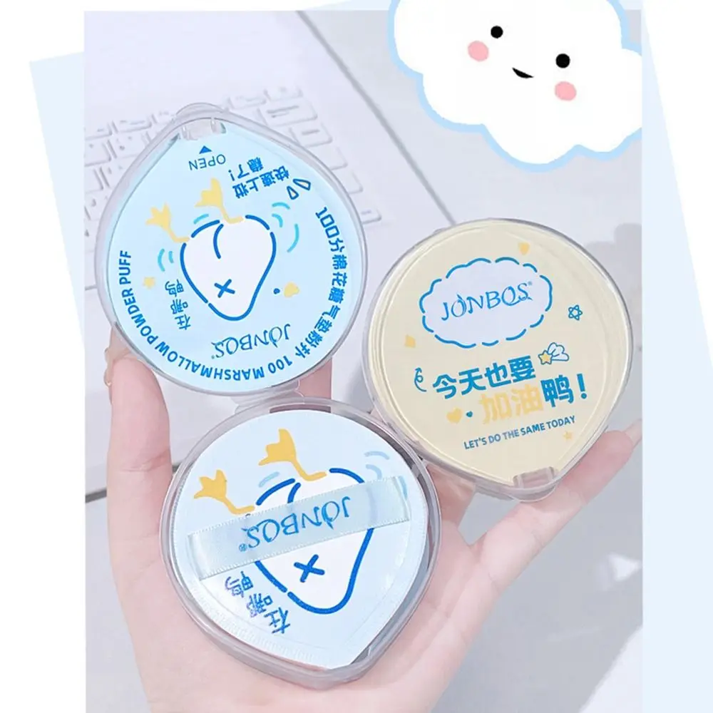 

Water Drop Air Cushion Powder Puff Portable Hide Pores Face Concealer Cushion Puff Soft Wet Dry Use Make Up Sponge Women