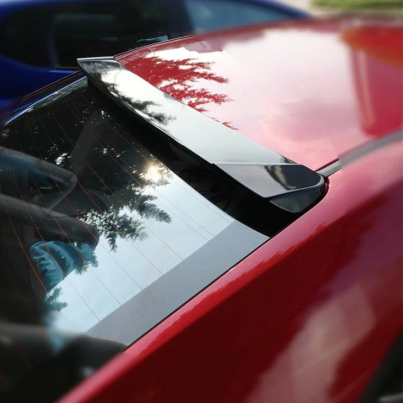 

Глянцевый черный для Toyota Corolla 2014-2018, спойлер на крышу, аксессуары для крыльев, материал ABS, задний багажник, комплект кузова для губ