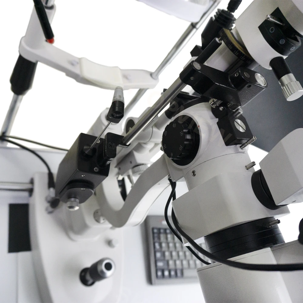 LS-5 Slit Lamp Microscope  Profesional Ophthalmic Medical Instrument 5 Steps LED Digital Slit Lamp for Sale