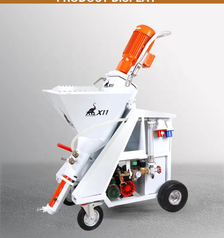 X11 220V/380V Automatic Gypsum Plaster Station,spraying    new L