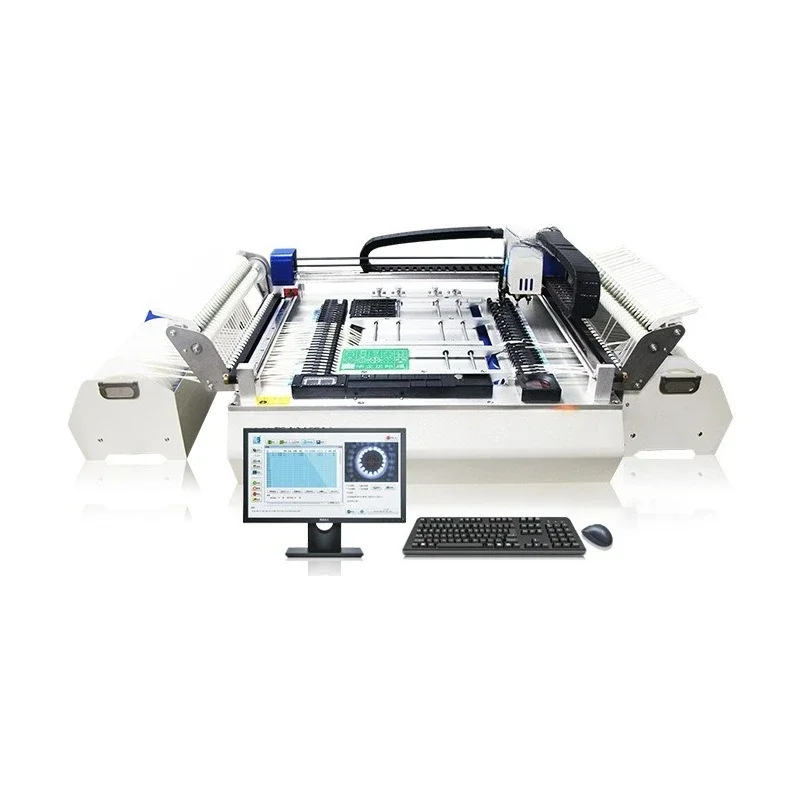 Small desktop placement machine, automatic placement machine, small batch proofing machine, visual accurate placement of LED