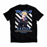 Michael Kaiser Blue Lock 0010 Baju Anime katun 24s Jepang T-Shirt Anime