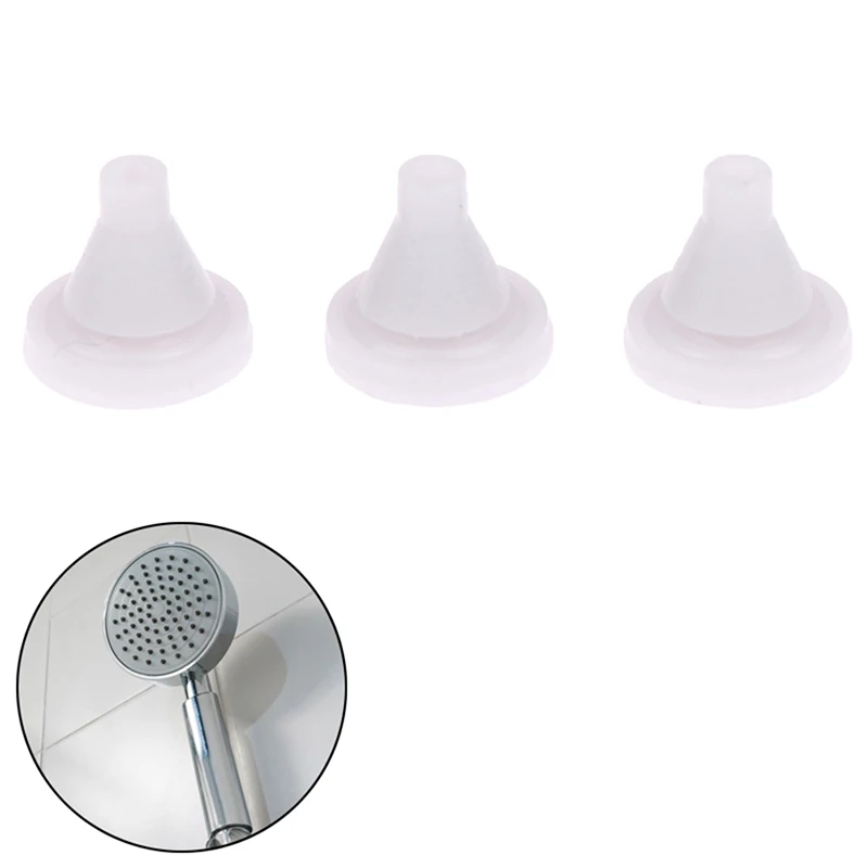 50PCS Shower Head Silicone Sprinkler Head Spout Top Spray Parts Parts Shower Silicone Water Shower Accessories-New