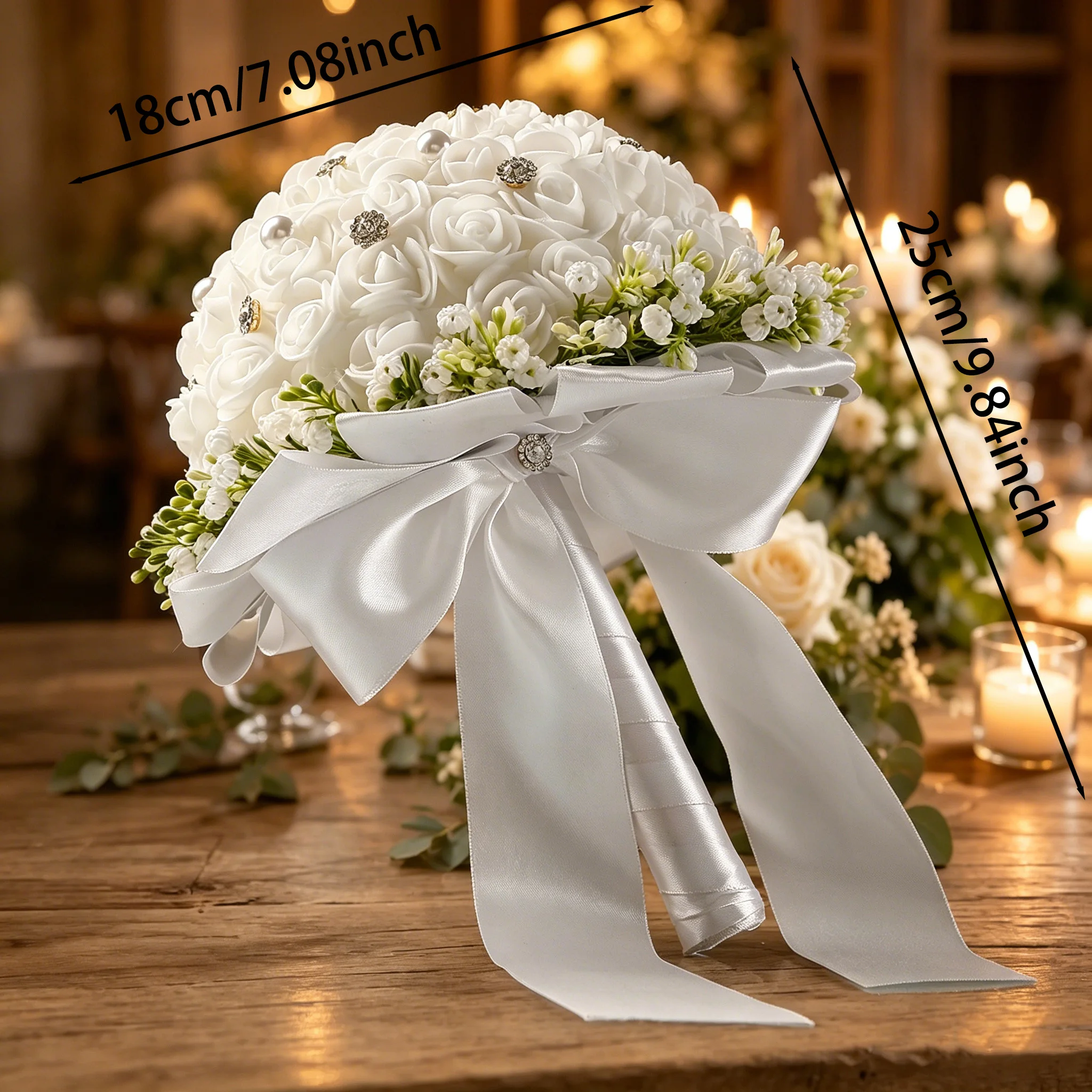 Starry Sky Wedding Rural Style Wedding Banquet Decoration Bouquet image 5